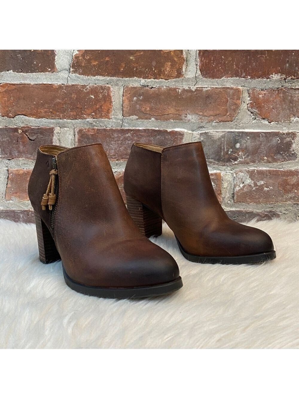Sperry Top Sider Dasher Lille Ankle Boots, Size 9M
